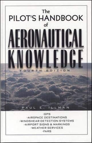 THE PILOT’S HANDBOOK OF AERONAUTICAL KNOWLEDGE By Paul Illman – Hardcover *VG+*
