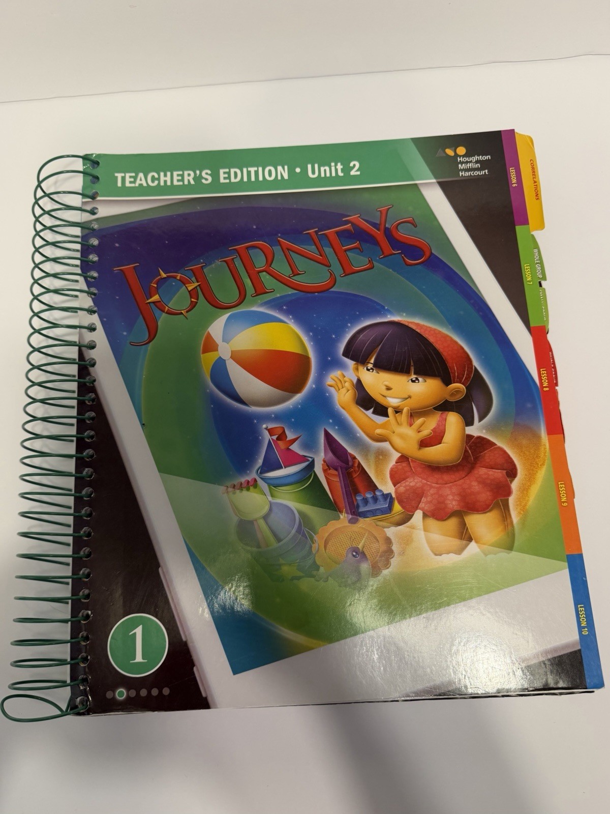 Journeys HMH Teacher Edition Units 1-6 First (1st) Grade 2017