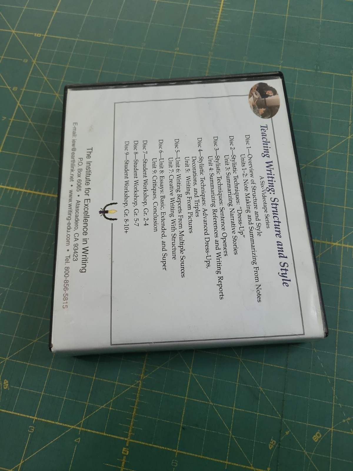 The Institute For Excellence In Writing DVD Box Set – Writing Structure Style