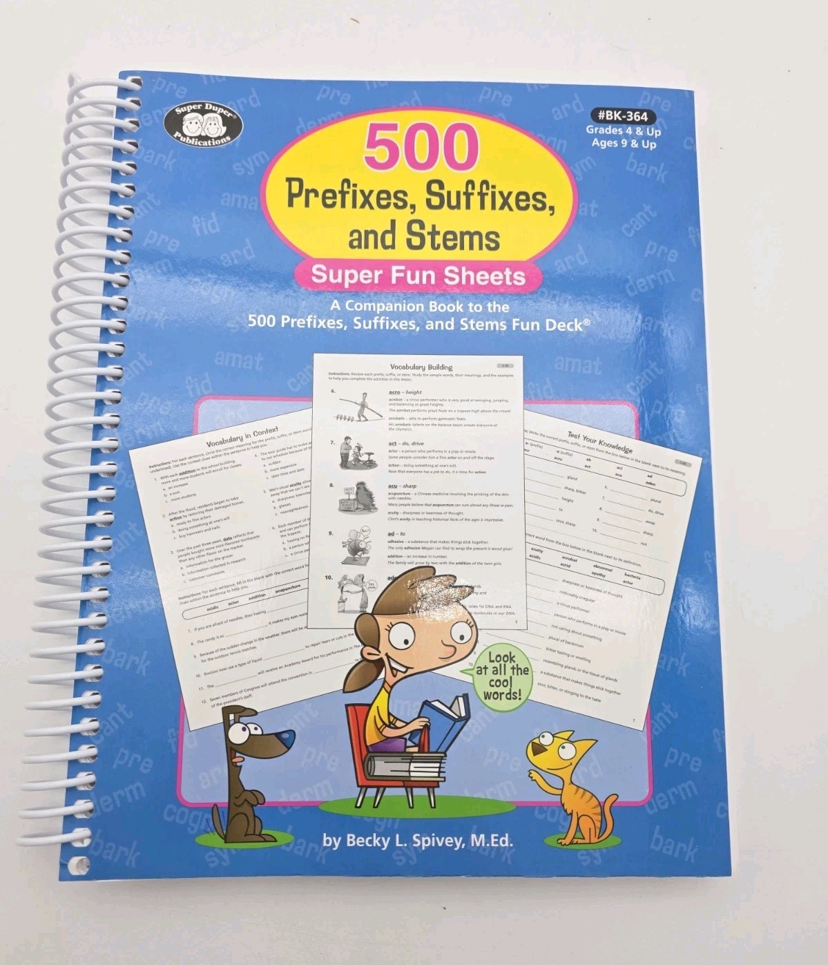 500 Prefixes, Suffices, & Stems, Becky L. Spivey **A Few Pages Are Written On**