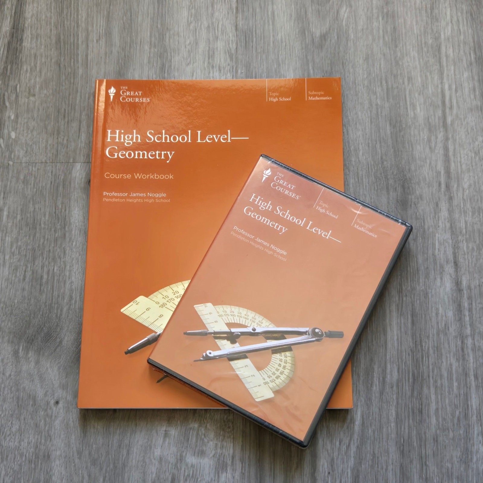 NEW The Great Courses HighSchool Level Geometry Course DVD & Workbook Curriculum