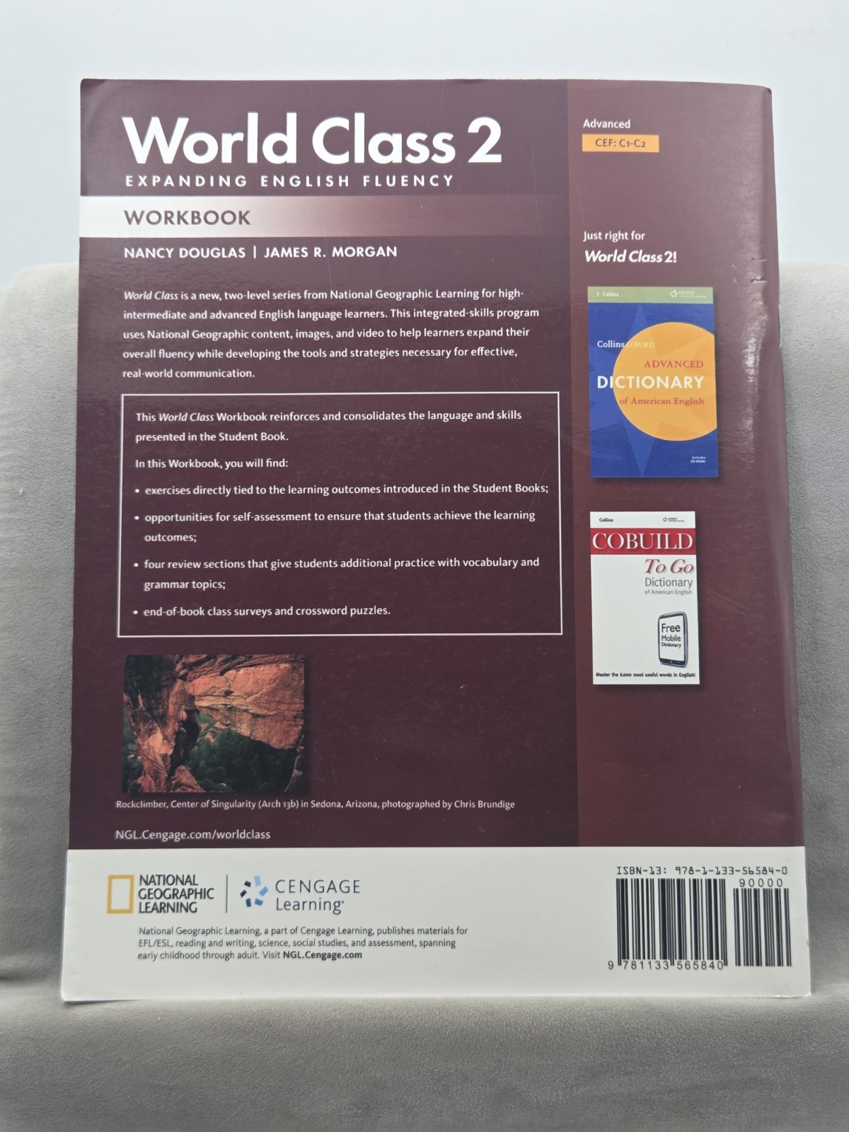 World Class 2: Workbook – Paperback, by Douglas Nancy; Morgan James R. – Good