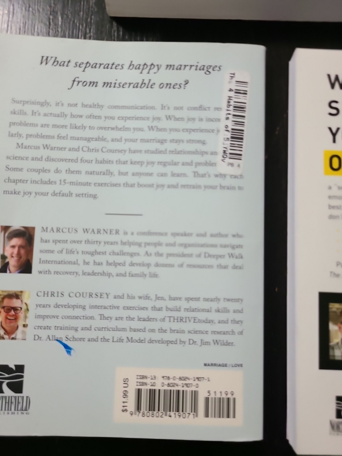30 Days of Joy busy married couples Chris M. Coursey Lot 3 BOOKS JOY SWITCH
