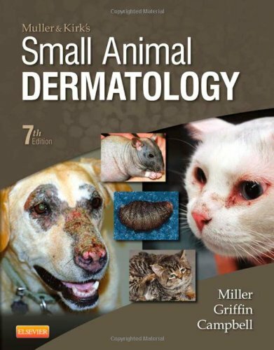 Muller and Kirk’s Small Animal Dermatology, 7e by DACVD, DVM, DACVD New.=