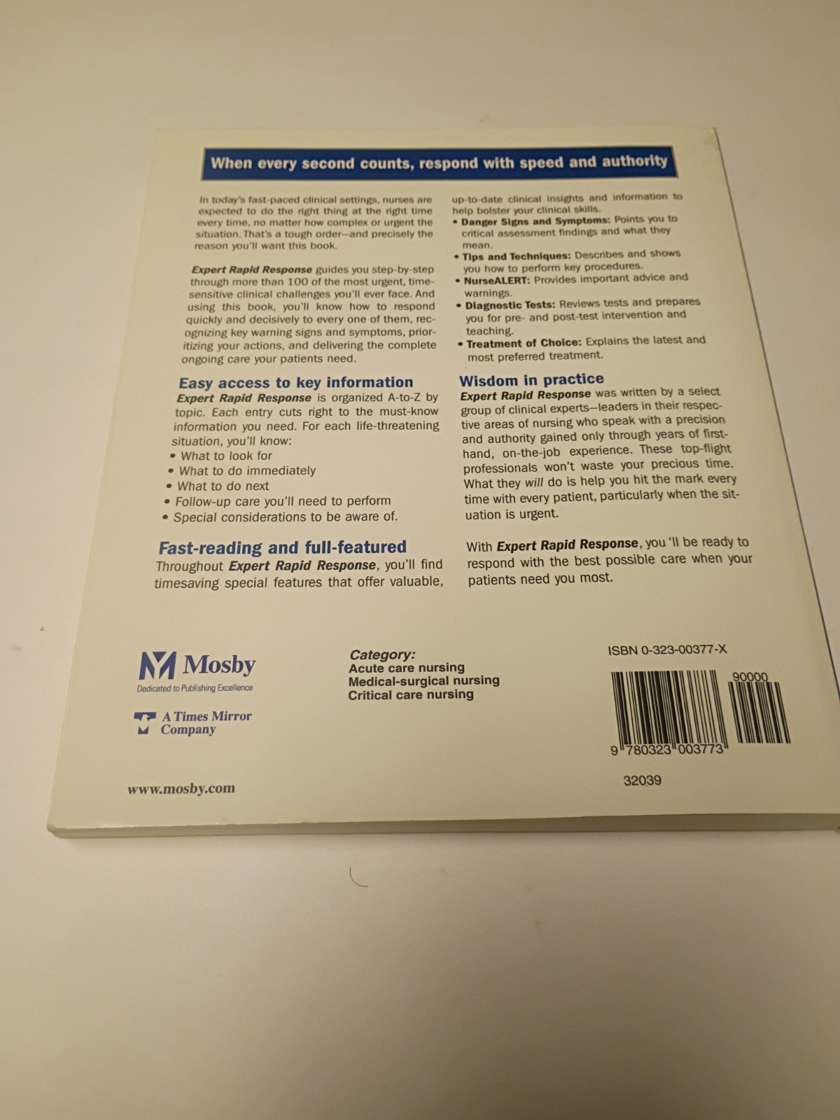 Expert Rapid Response- Clinical Reference Manual