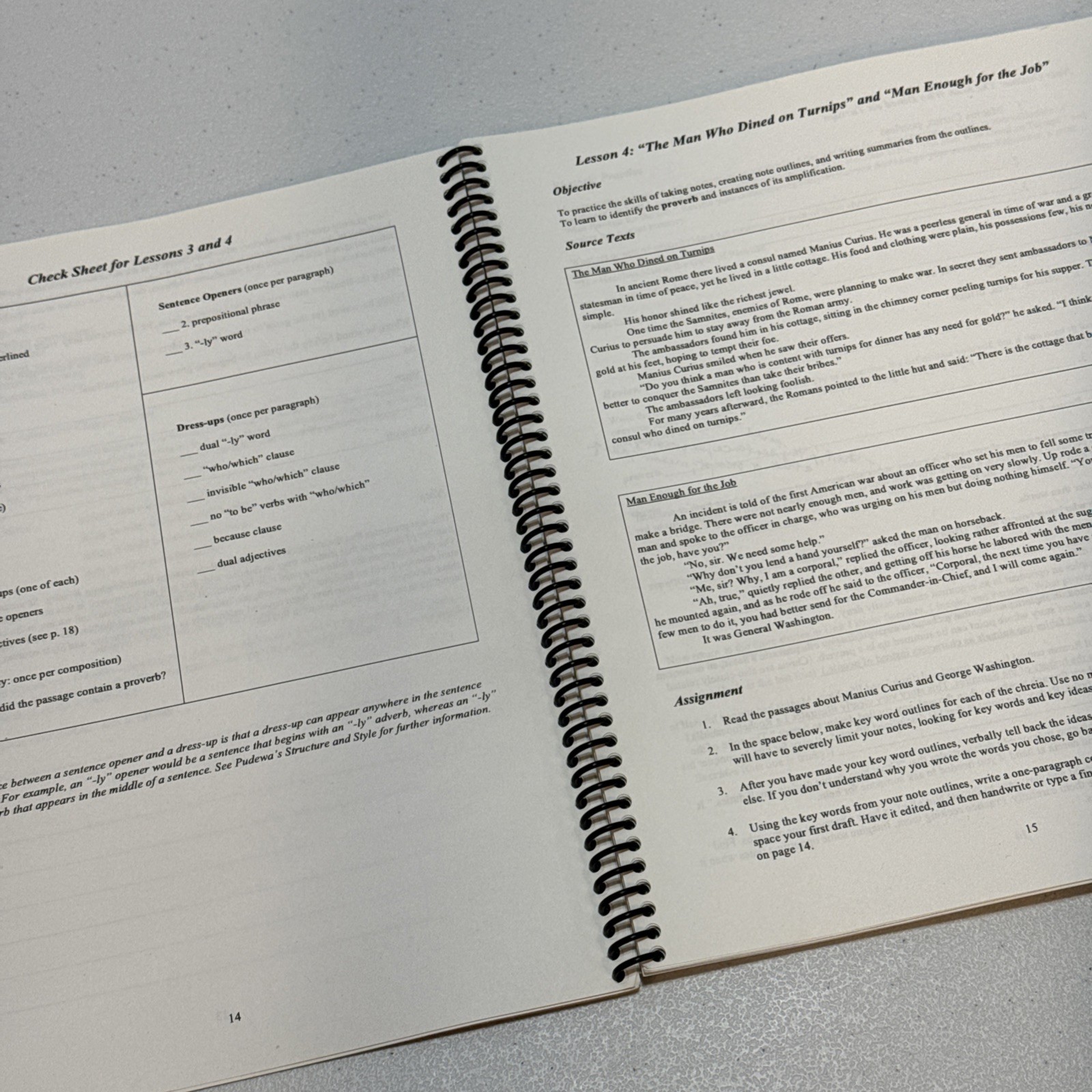 Classical Rhetoric through Structure and Style : Writing Lessons based on the…