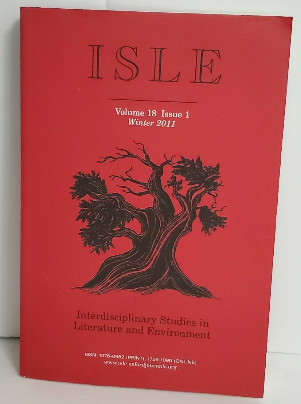2011 Oxford Isle Interdisciplinary Studies Litature & Environment Vol 18