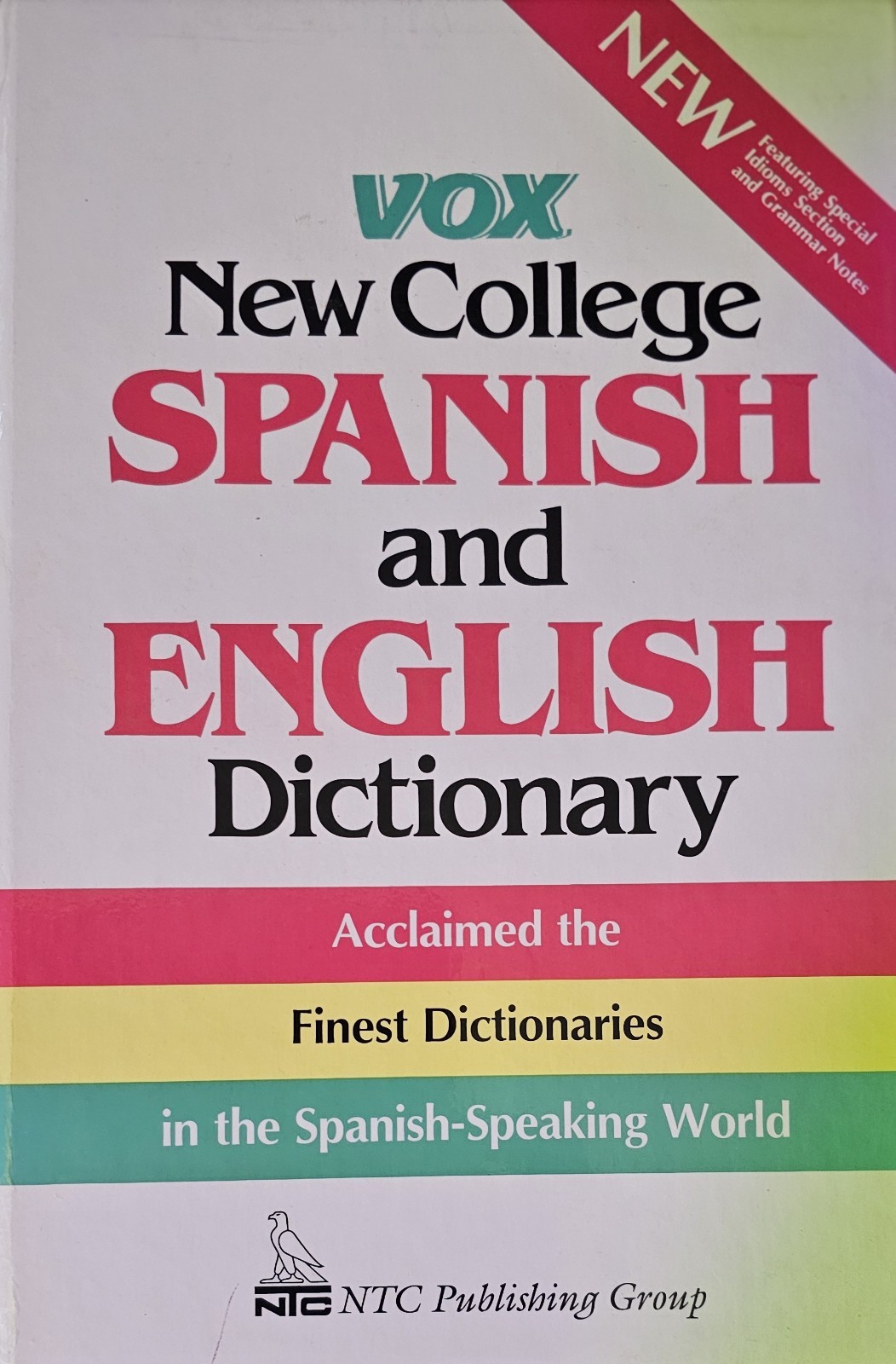 National Textbook Language Dictionaries Ser.: Vox New College Spanish and…