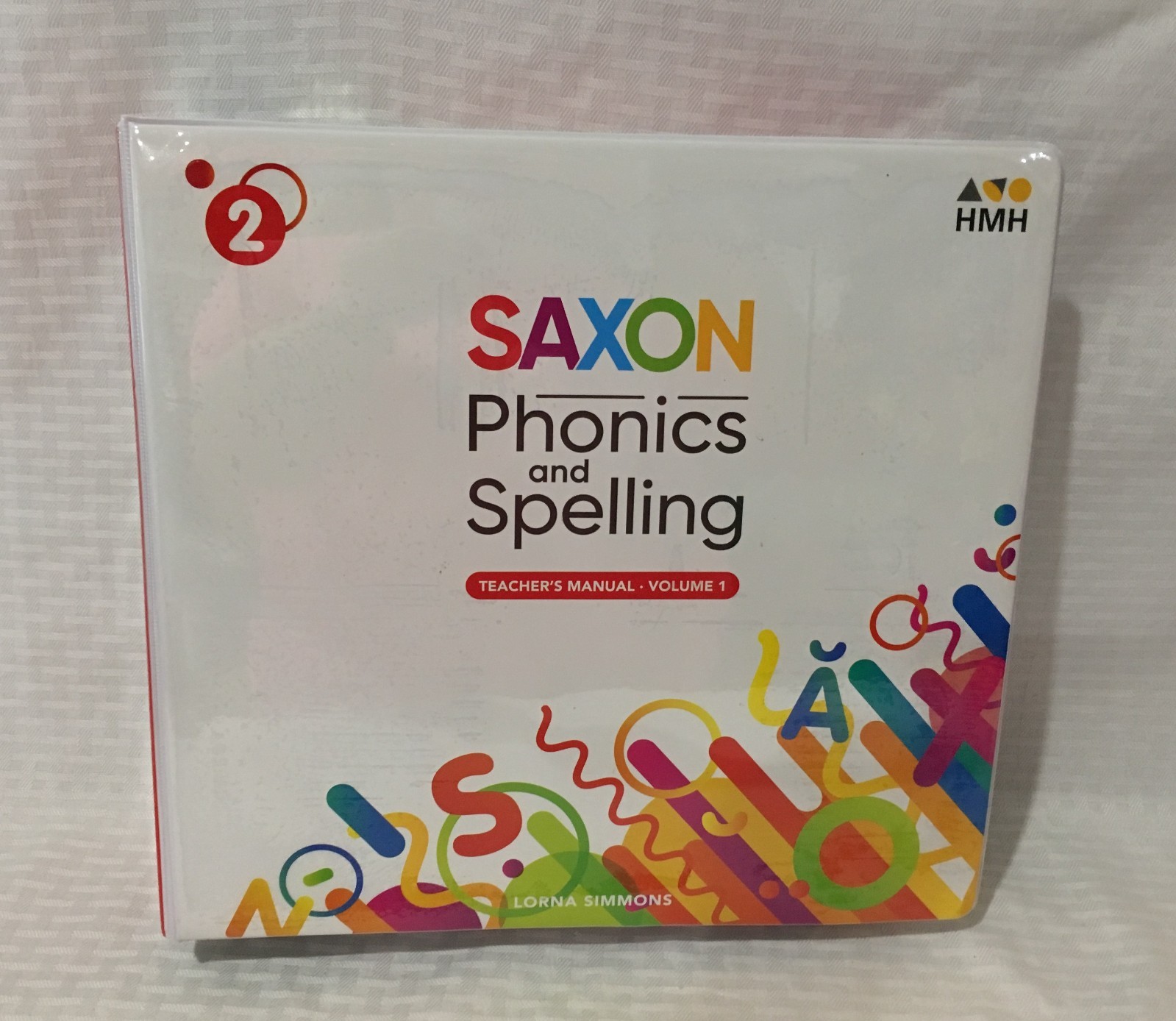 HMH SAXON PHONICS & SPELLING GRADE 2 TEACHER’S MANUAL VOL. 1 IN BINDER / SIMMONS