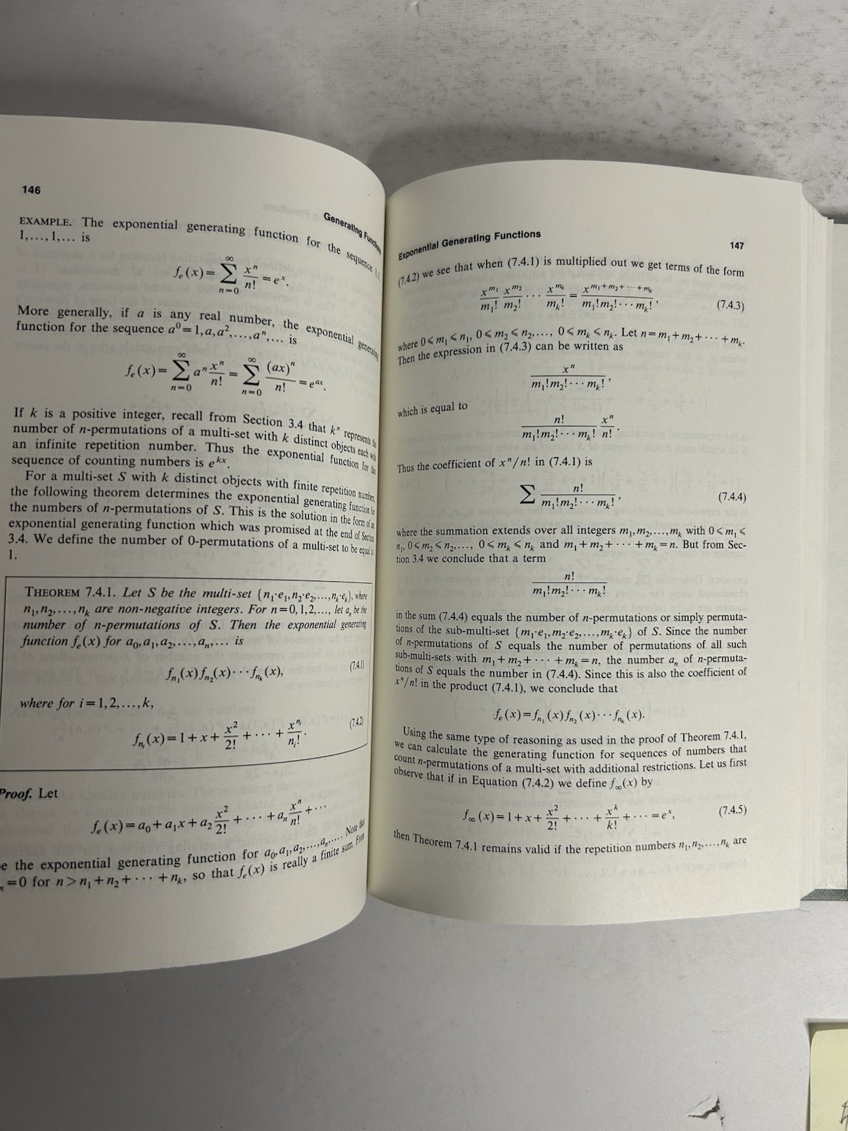 Introductory Combinatorics by Brualdi Richard – 1977 Vintage H/C