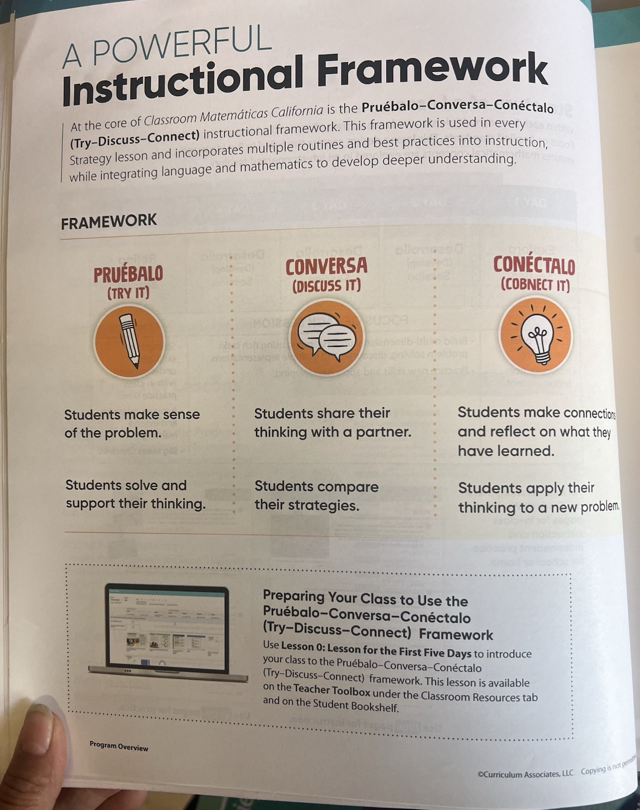 Curriculum Associates California, Grade 5, Guia Del Maestro En Español , Vol 1