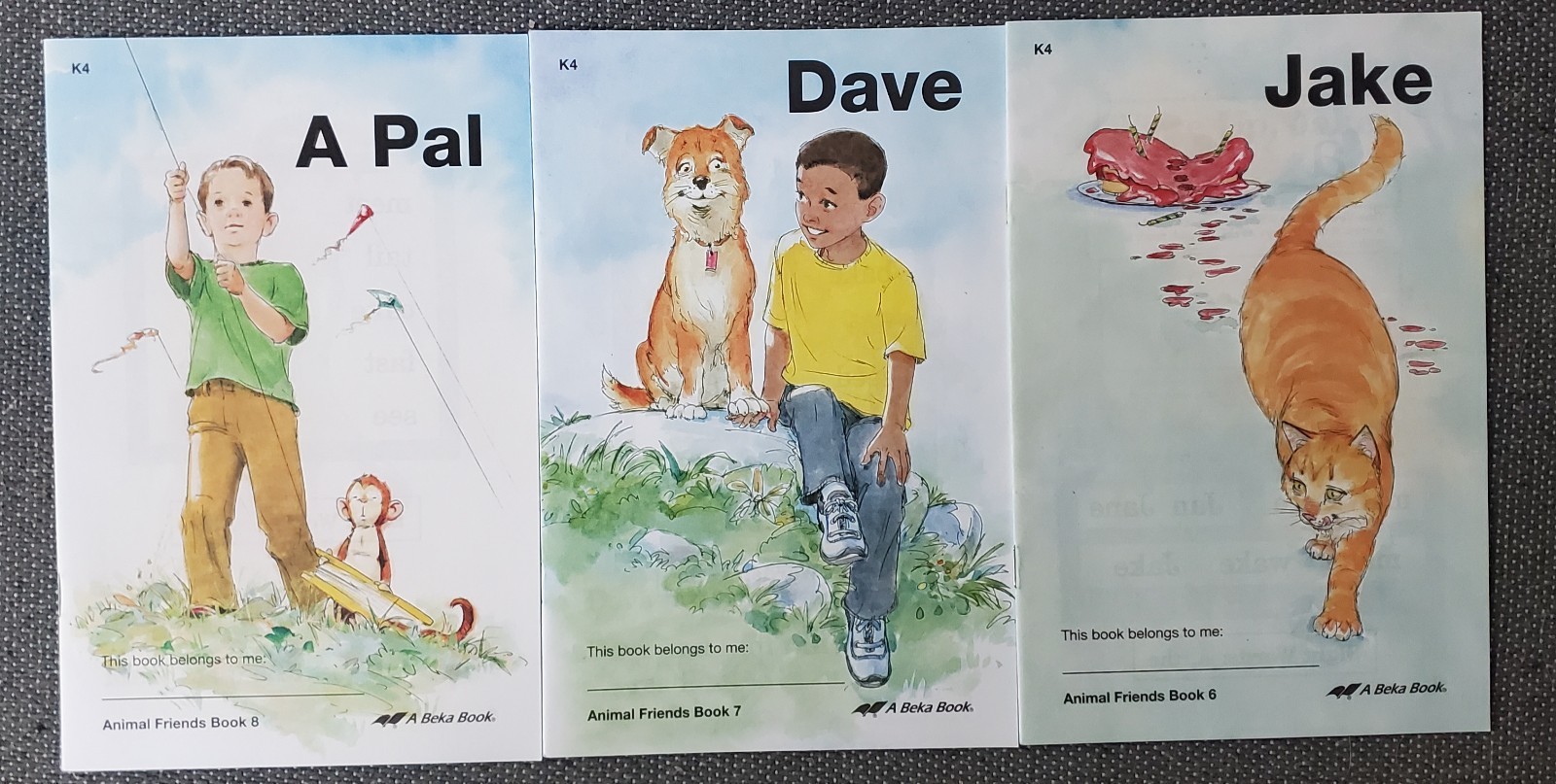 Abeka K4/K5 Readers Lot of 21 + Blend Book – Little Books, Animal Friends, Etc