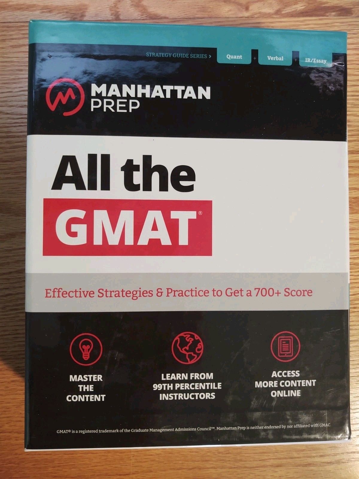 Complete GMAT Strategy Guide Set (Manhattan Prep GMAT Strategy Guides) – GOOD