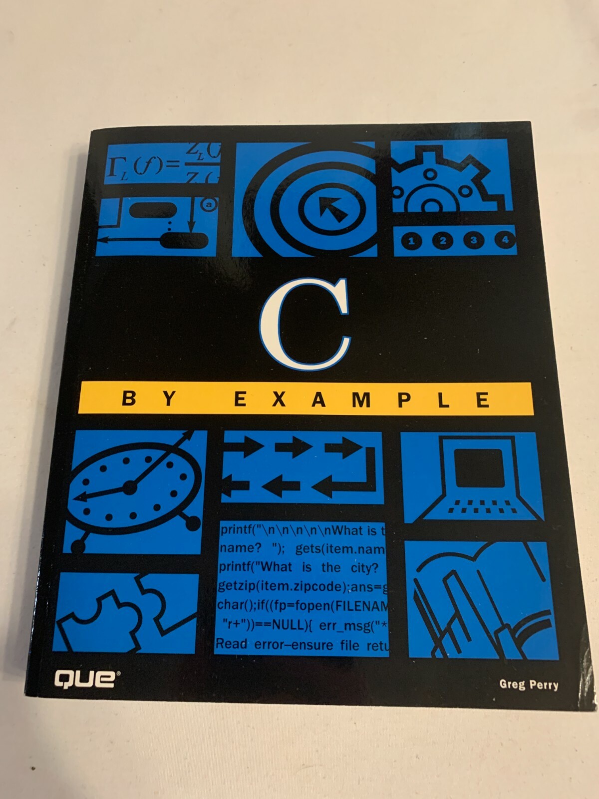 C by Example, Paperback by Perry, Greg M., Like New Used