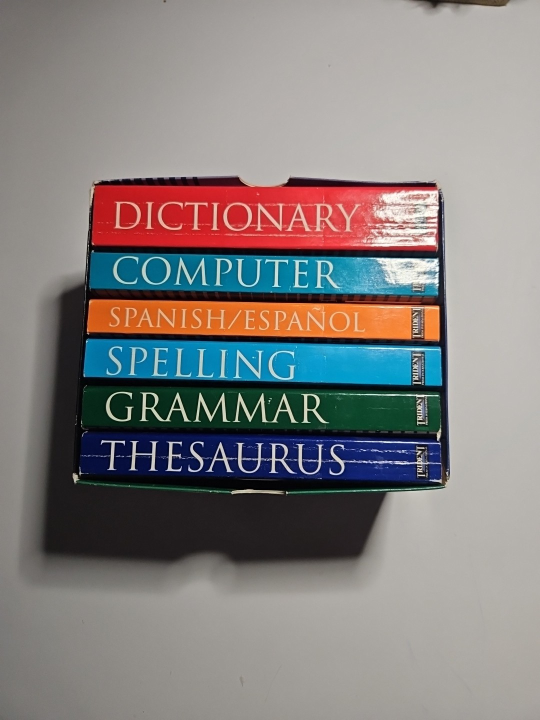 Webster’s Pocket Reference Library 6 Book Set Dictionary Grammer & Thesaurus