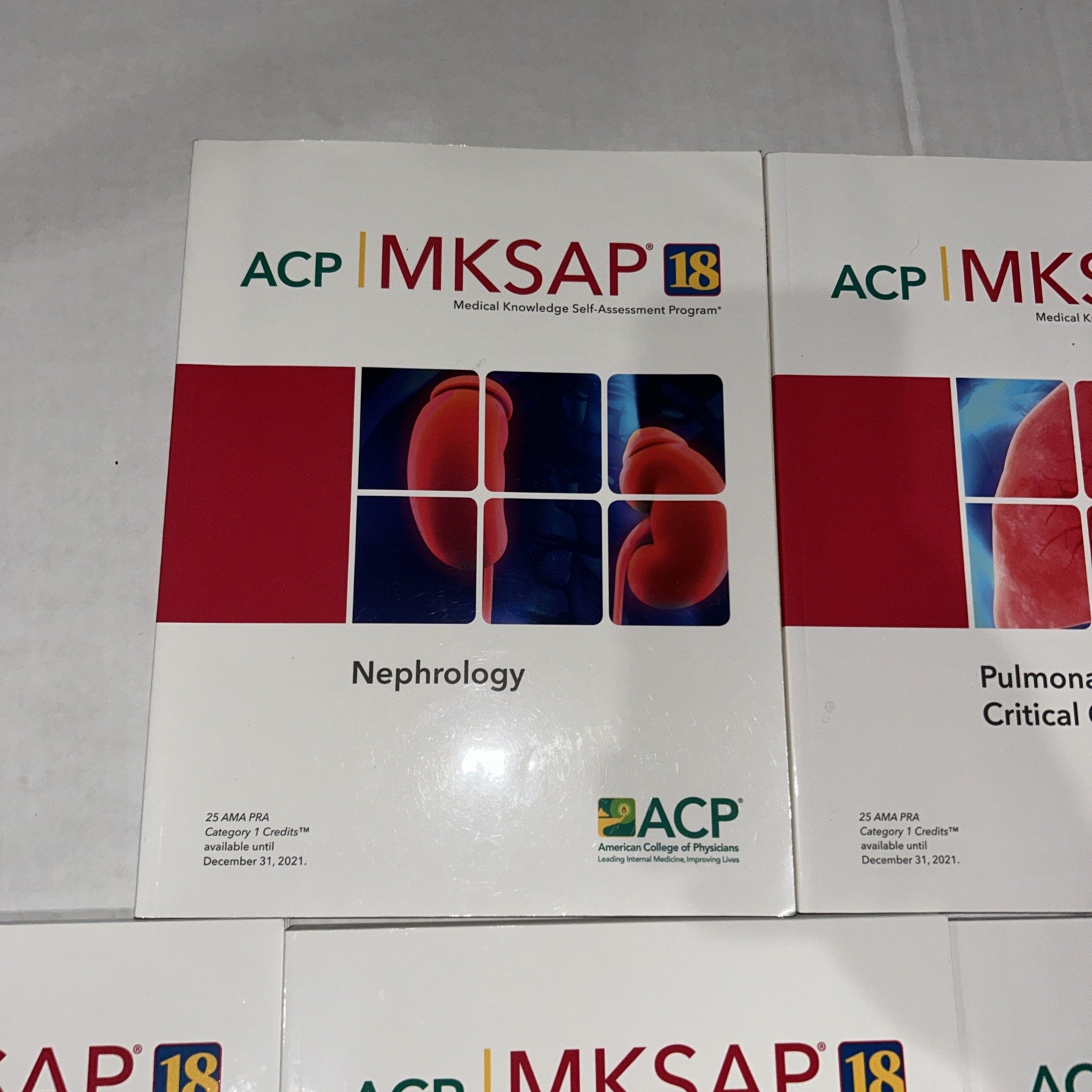 ACP MKSAP 18 Part B (5 PB Medical Knowledge Self-Assessment Program) Box Set