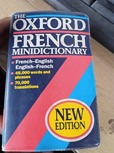 The Oxford French Minidictiona – VERY GOOD