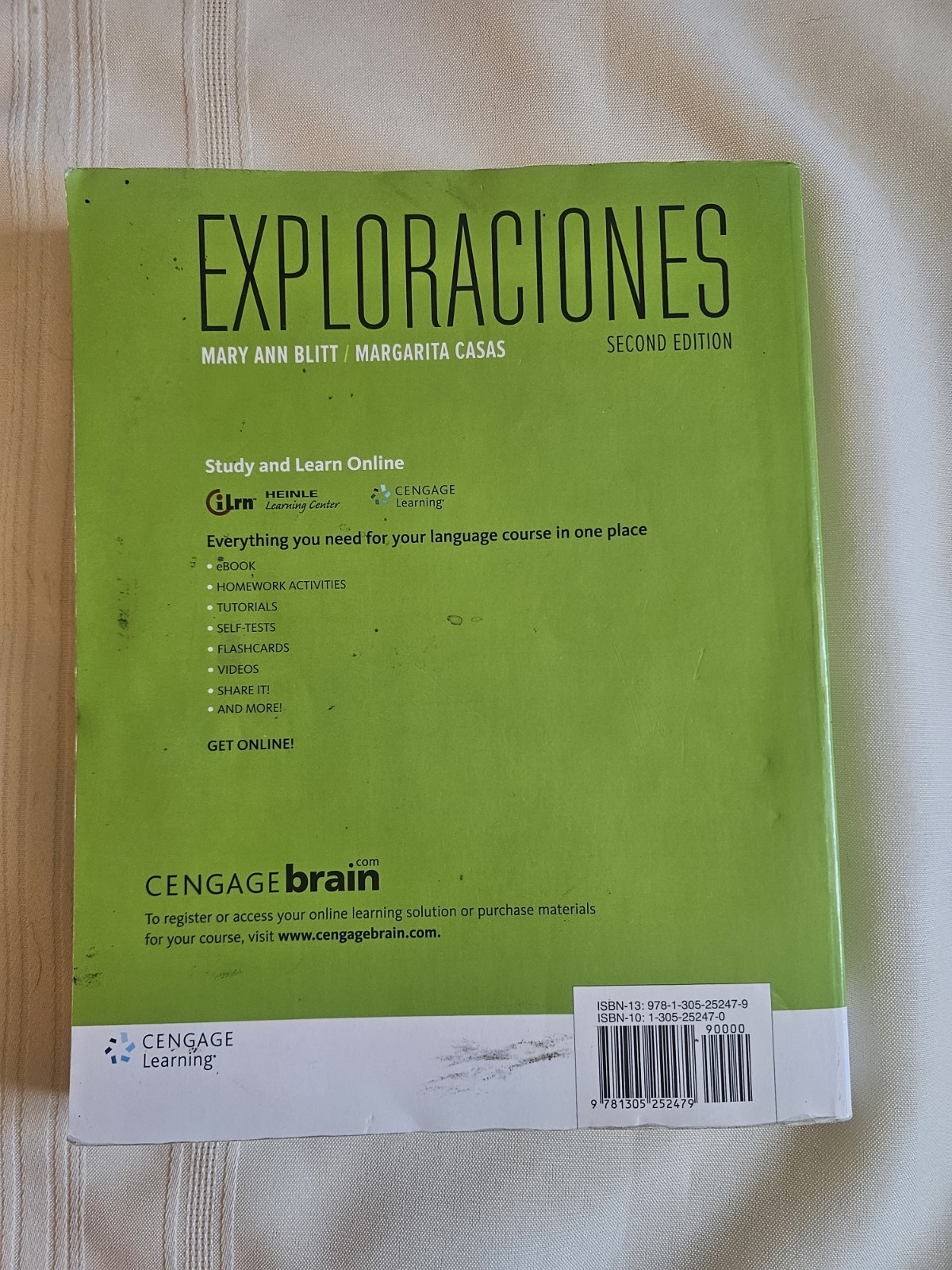 Exploraciones Second Edition by Mary Blitt Margarita Casas **NO CODE**