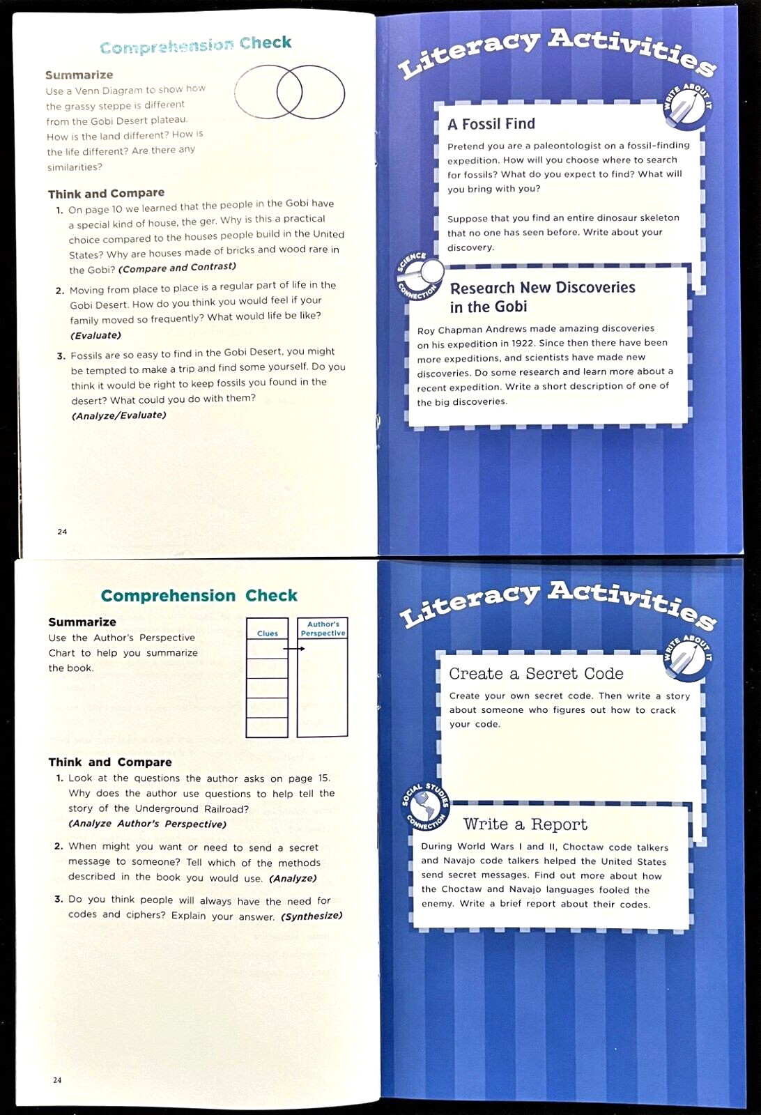 5th Grade – VARIOUS GENRES – STUDENT READERS (18 books) (2009, McGraw-Hill)