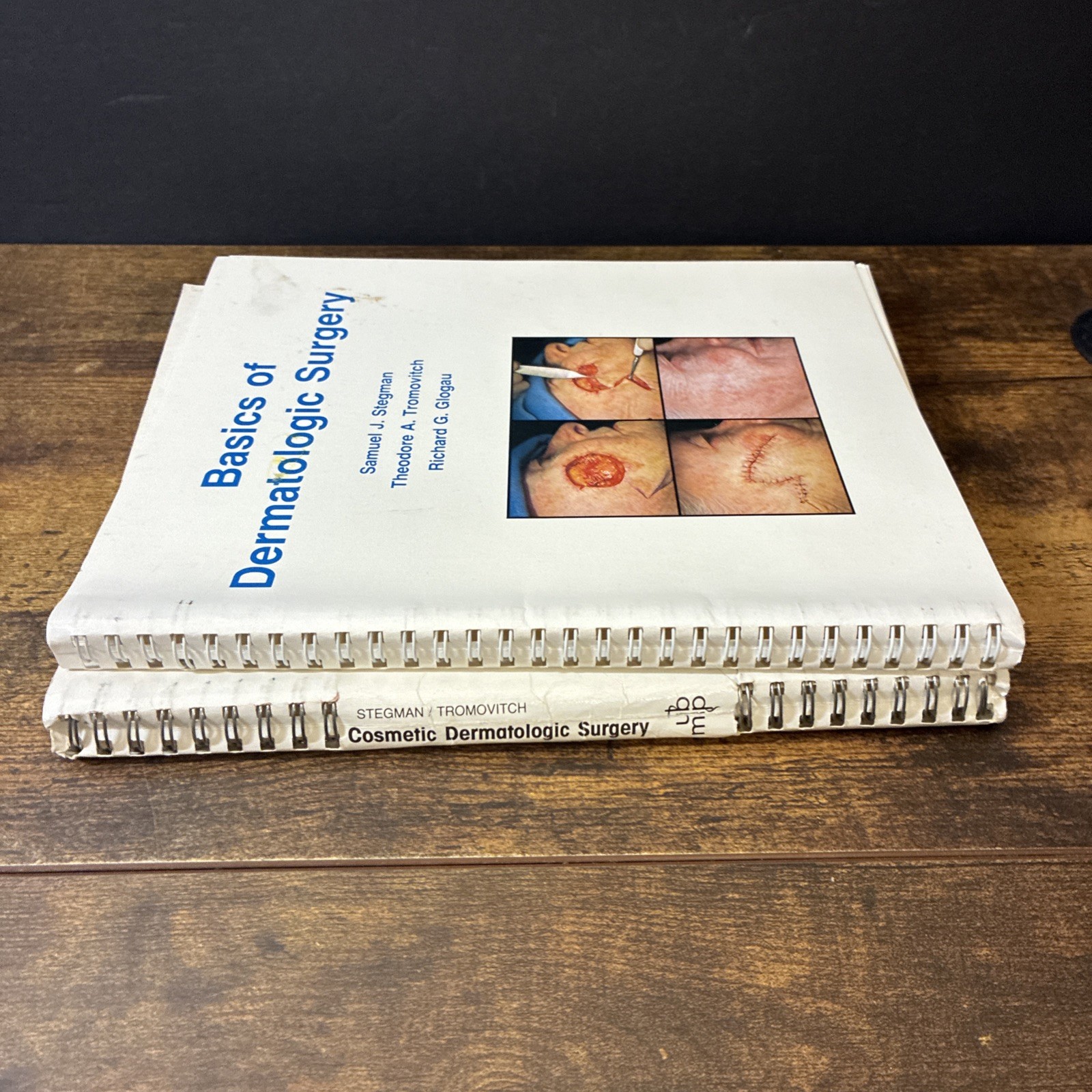 Basics Of & Cosmetic Dermatologic Surgery 1982/1984 Spiral Softcover Sam Stegman