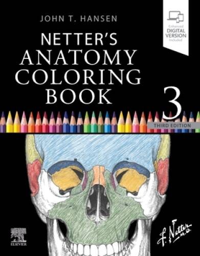 Netters Anatomy Coloring Book (Netter Basic Science) – Paperback – ACCEPTABLE