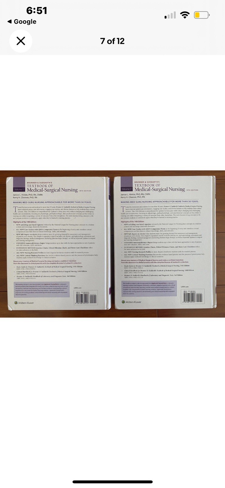 Brunner & Suddarth’s Textbook of Medical-Surgical Nursing 14th Edi, Volume 1 & 2