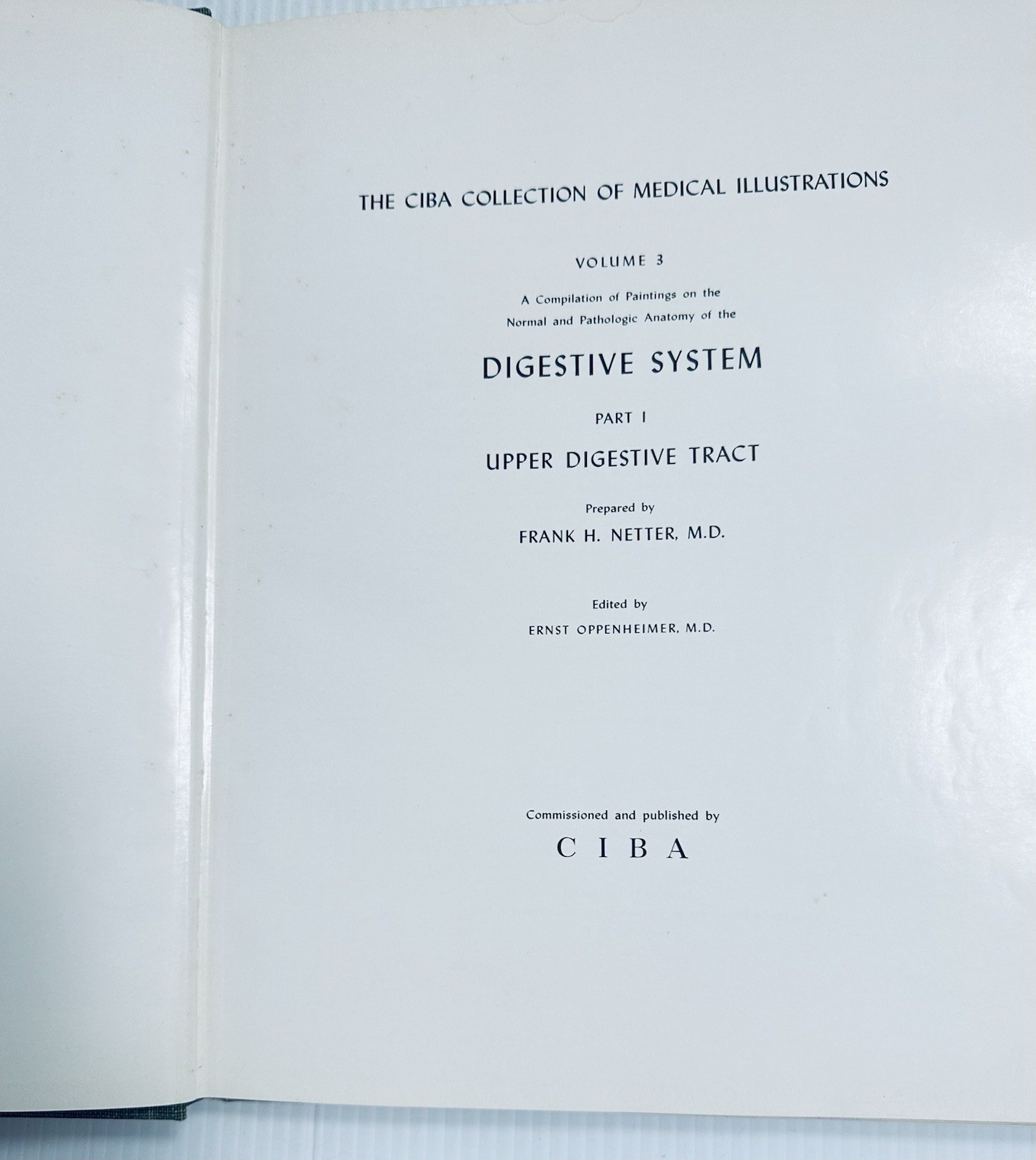 CIBA Medical Illustrations 5 Volume Frank Netter Anatomy Reference Book Set