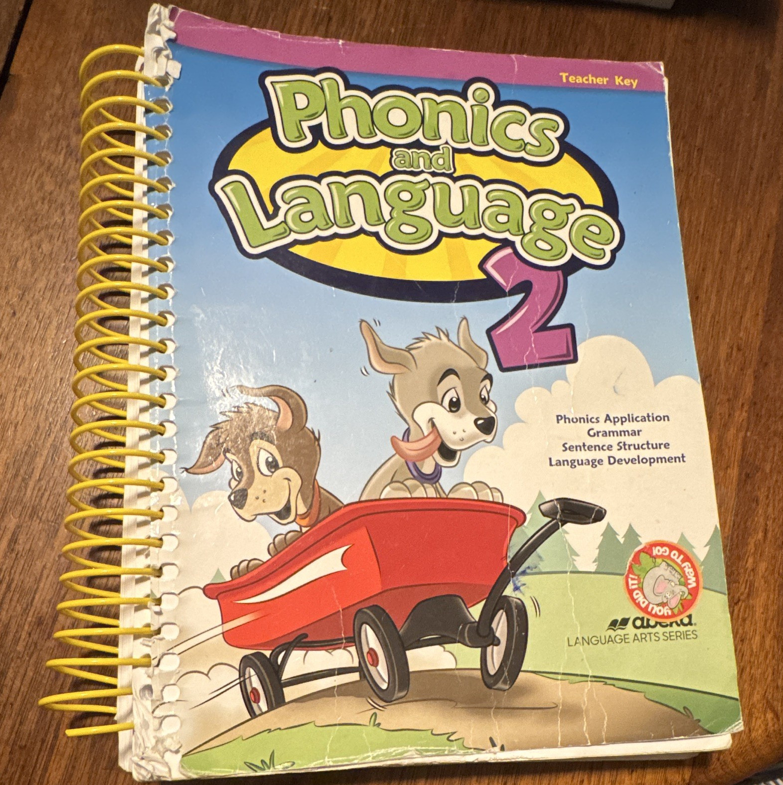 Abeka Phonics and Language 2 Teacher Key Teacher’s Edition Ring/Wire Bound