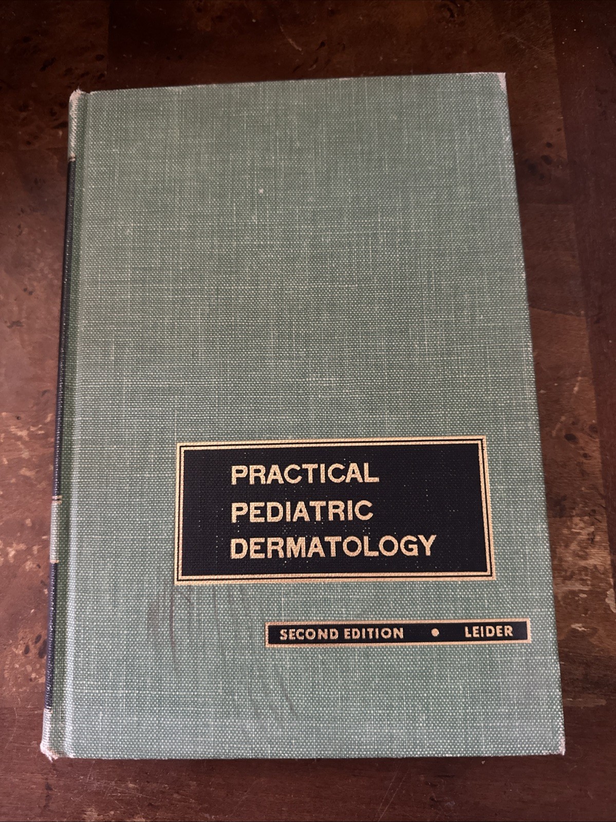 Practical Pediatric Dermatology 2nd Edition 1961 Morris Leider VG HC Ships Fast