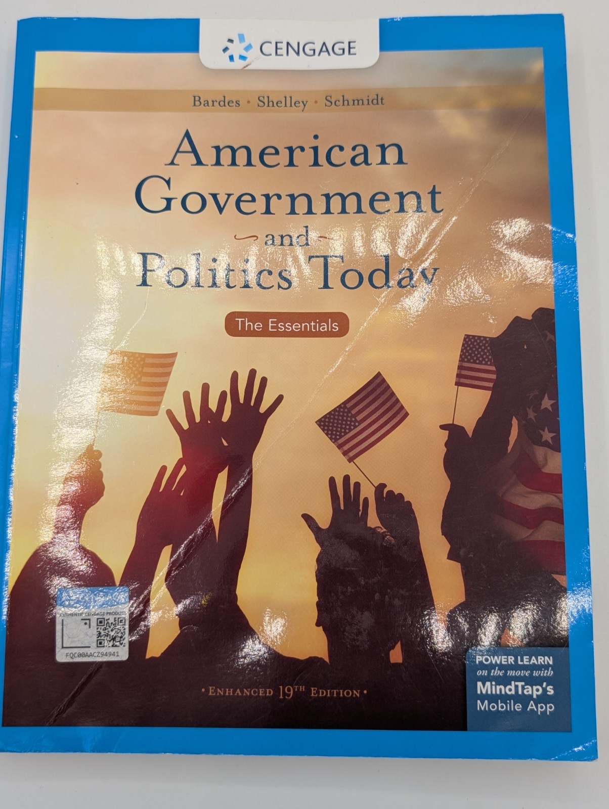 American Government and Politics Today – 19th Edition Textbook