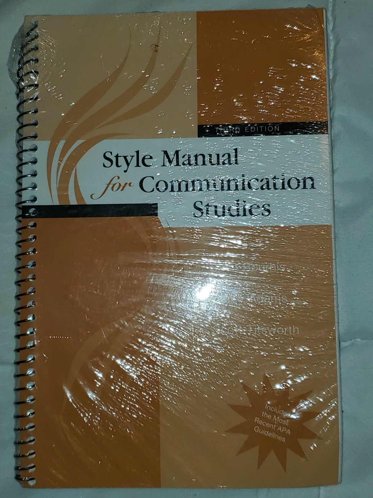 Style Manual for Communication Studies by Carey Adams, John Bourhis and Scott T…