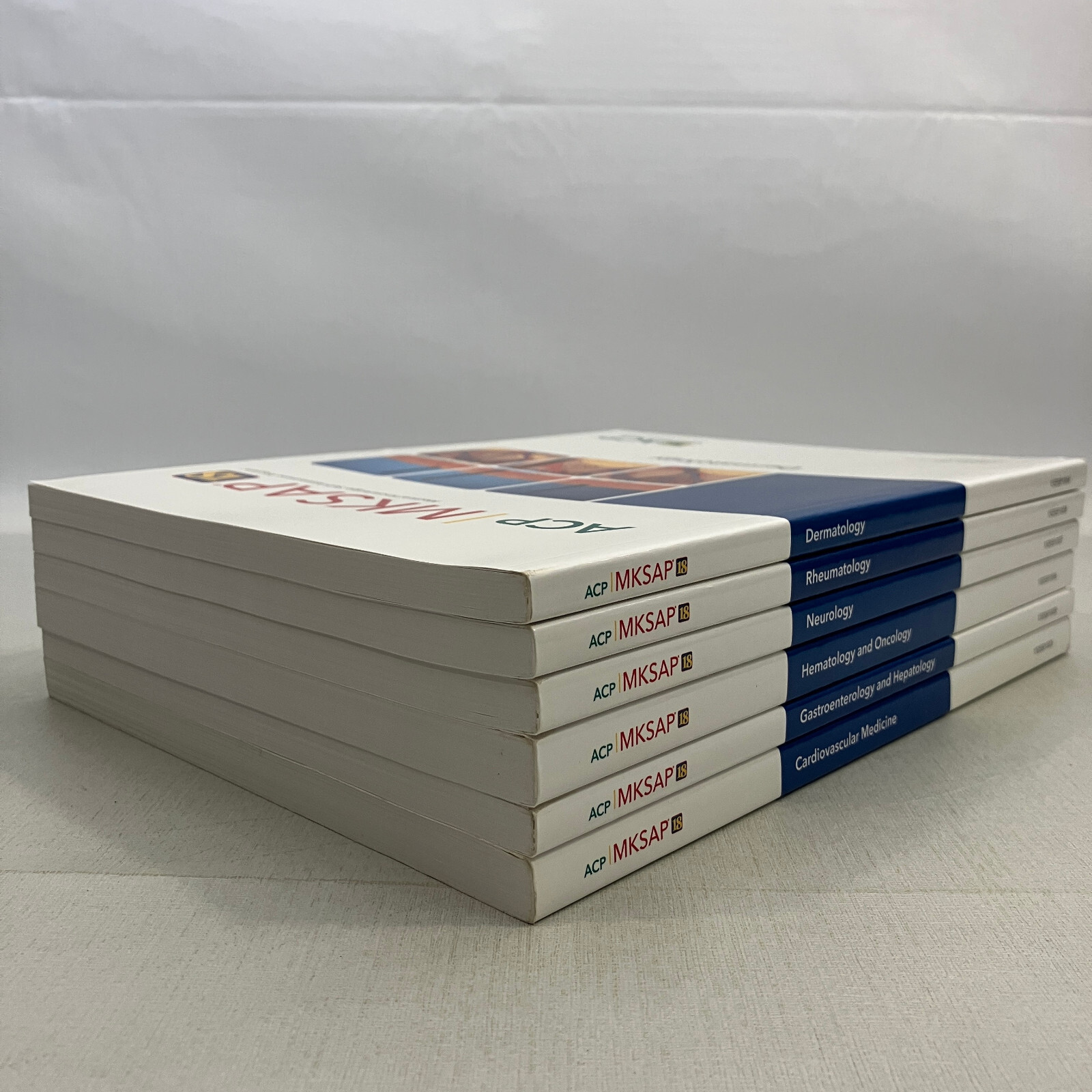 ACP MKSAP 18 Part A from American College of Physicians 2018 6 TPB Book Box Set