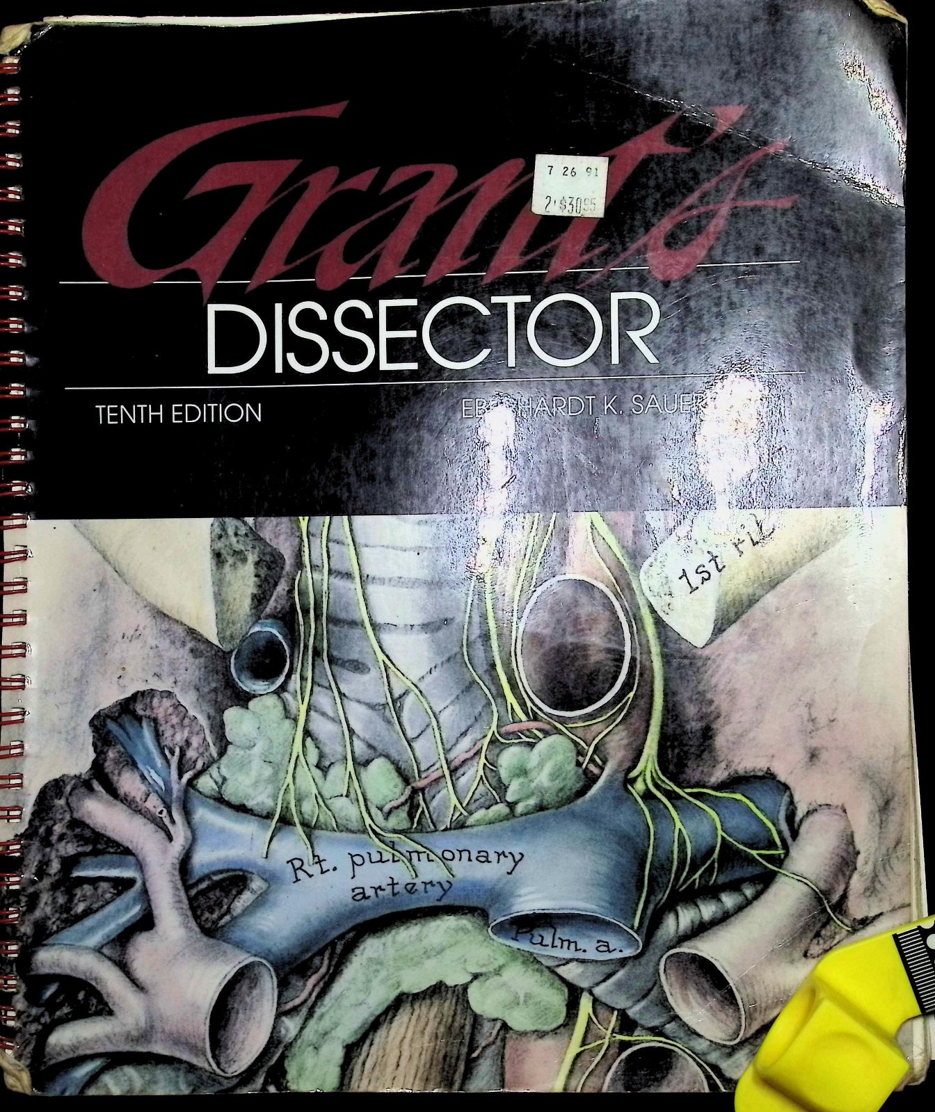 Book: Grant’s Dissector 10th Edition By Eberhardt K Sauerland