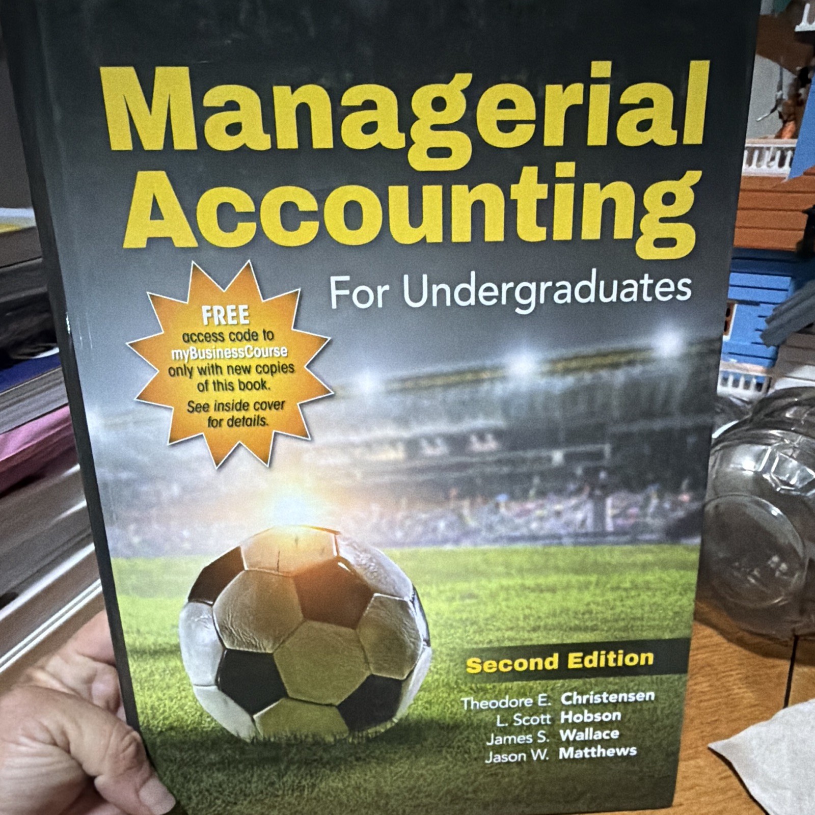 Managerial Accounting For Undergraduates 2nd Ed Undergraduate Textbook