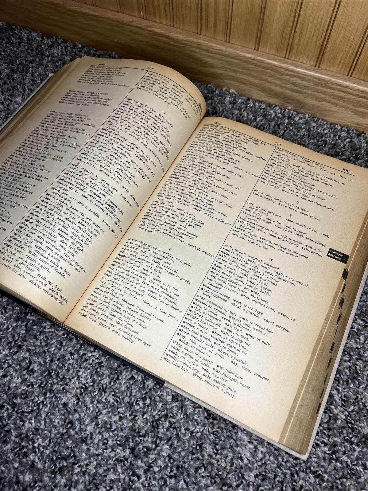 WEBSTER’S Encyclopedia of Dictionaries New American Edition 1978 Large Type Book