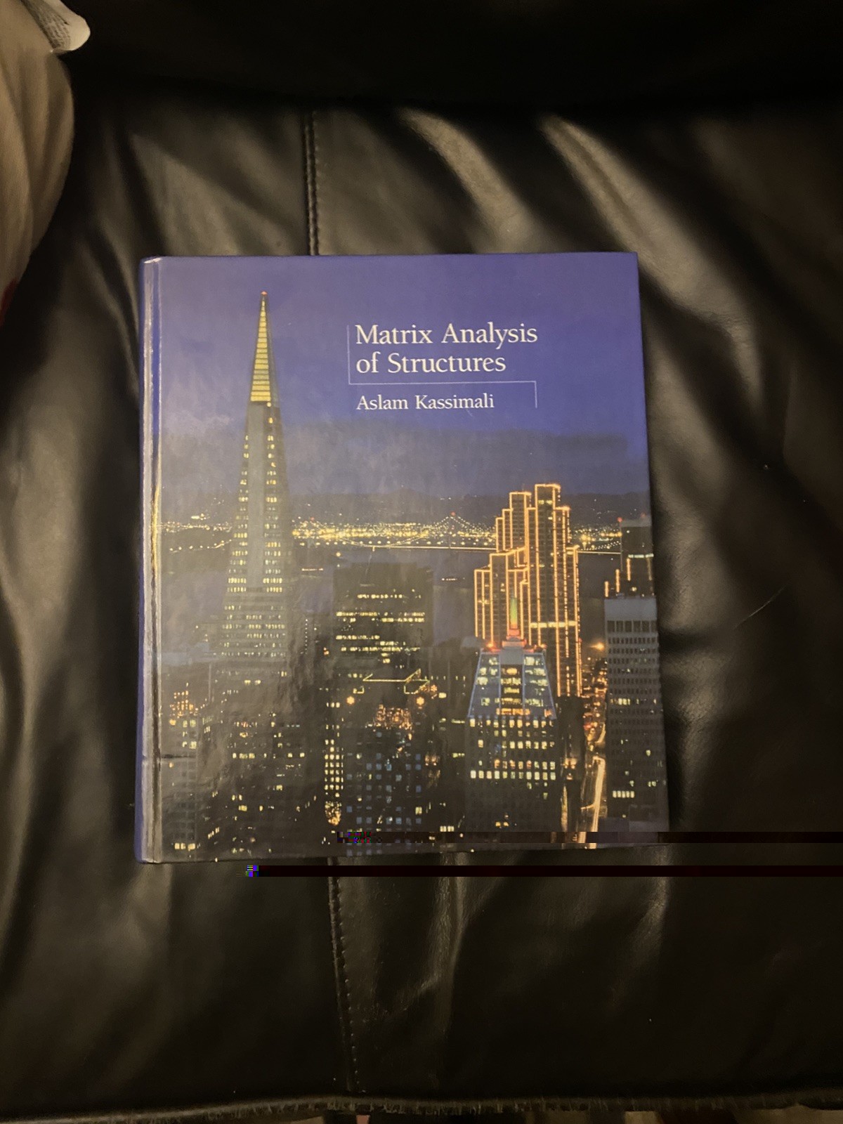 Matrix Analysis of Structures by Aslam Kassimali (1999, Hardcover) Brand New