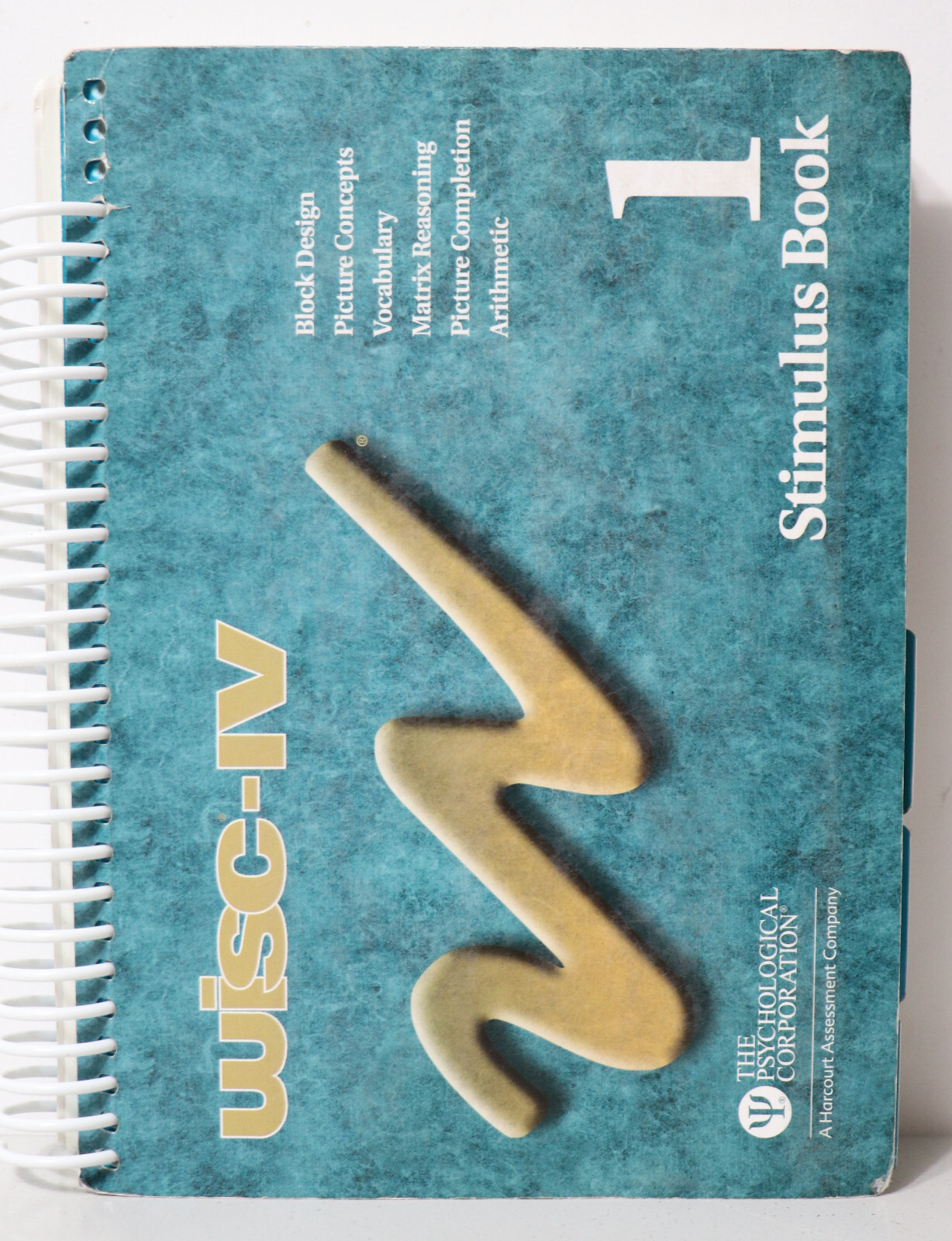 Wechsler Intelligence Scale for Children WISC-IV Complete Kit Scoring Assistant
