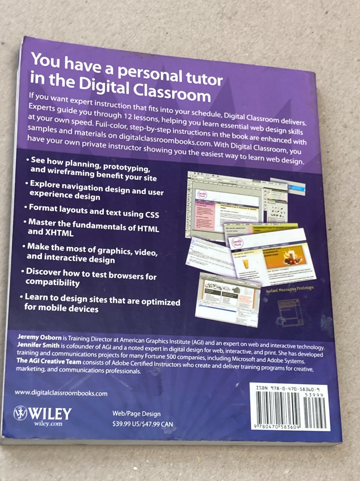 Web Design with HTML and CSS Digital Classroom