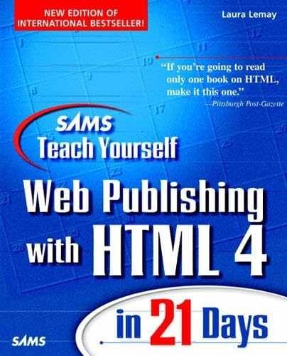 Sam’s Teach Yourself Web – Paperback, by Lemay Laura; Tyler – Acceptable