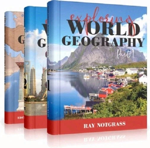 Notgrass Exploring World Geography Curriculum Package – High School – NEW 2021