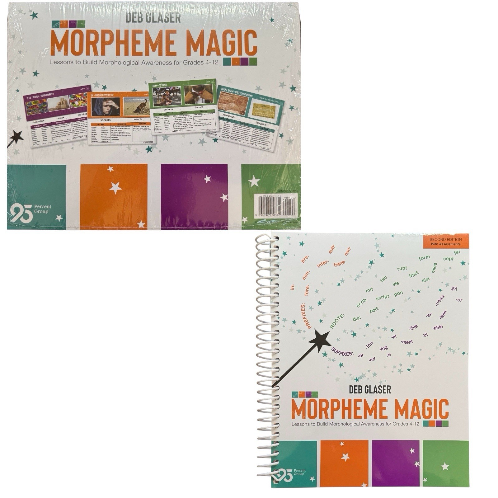 95 Percent Morpheme Magic SET Wall Cards and Lessons to Build Grade 4-12