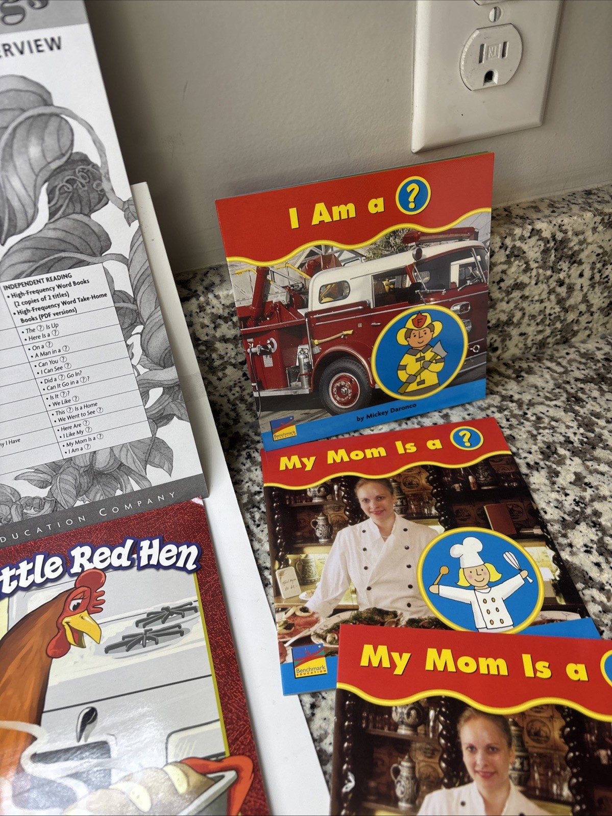 Mixed Lot Of Benchmark Education THE LITTLE RED HEN TEACHER’S RESOURCE SYSTEM