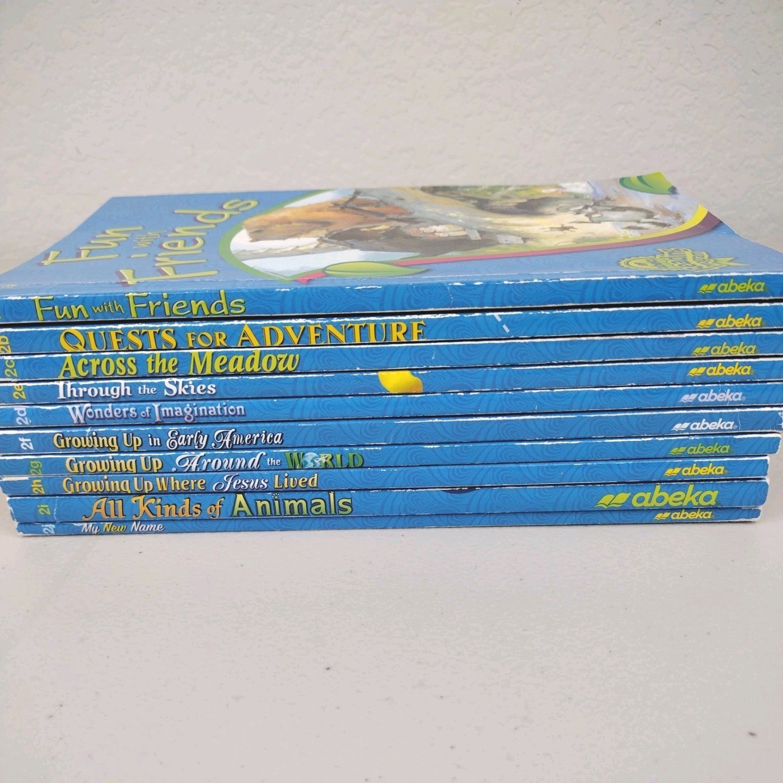 Abeka 2nd grade Book LOT 23 Books Homeschool Science, Math, History, Reading