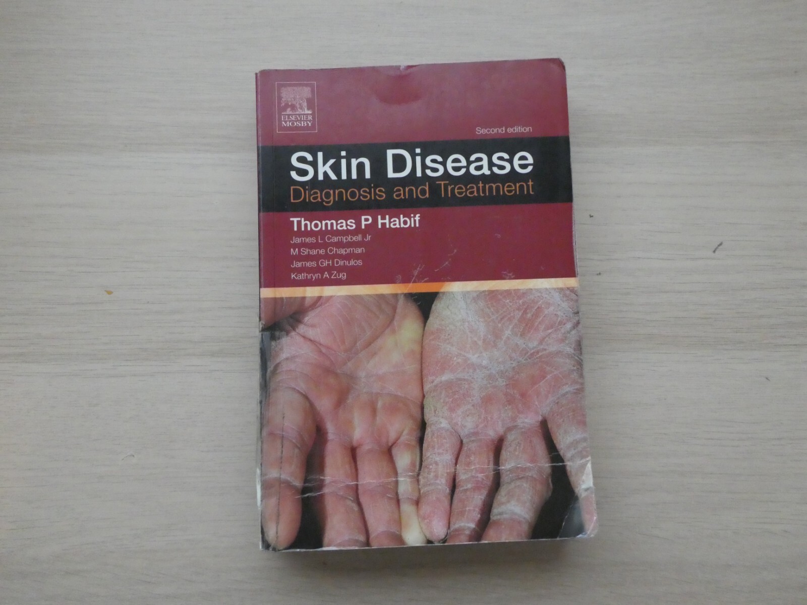 Skin Disease Diagnosis & Treatment Thomas Habif 2005 Pbk Dermatology Handbook