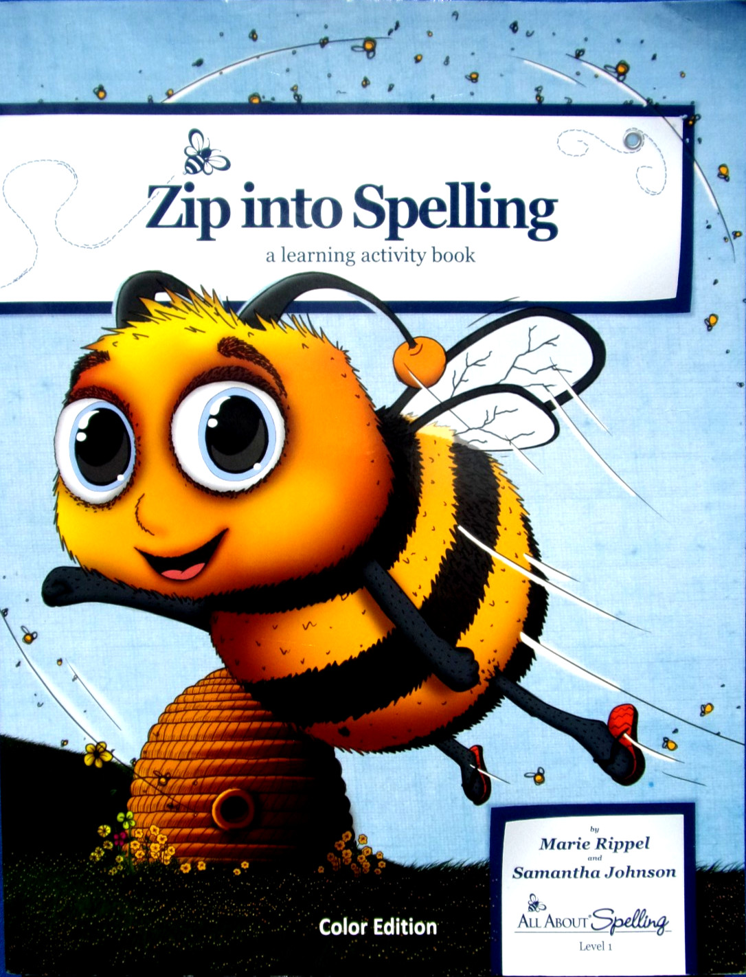 All About Spelling Level 1~Zip Into Spelling~Activity Book~Color Edition~B. NEW!