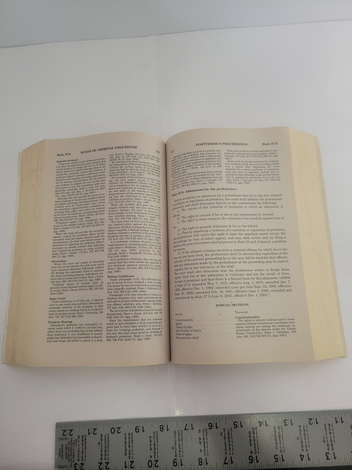 Lexis Nexis Arizona Annotated Court Rules Volume 1 ISBN 978-1-4224-6333-8 Study