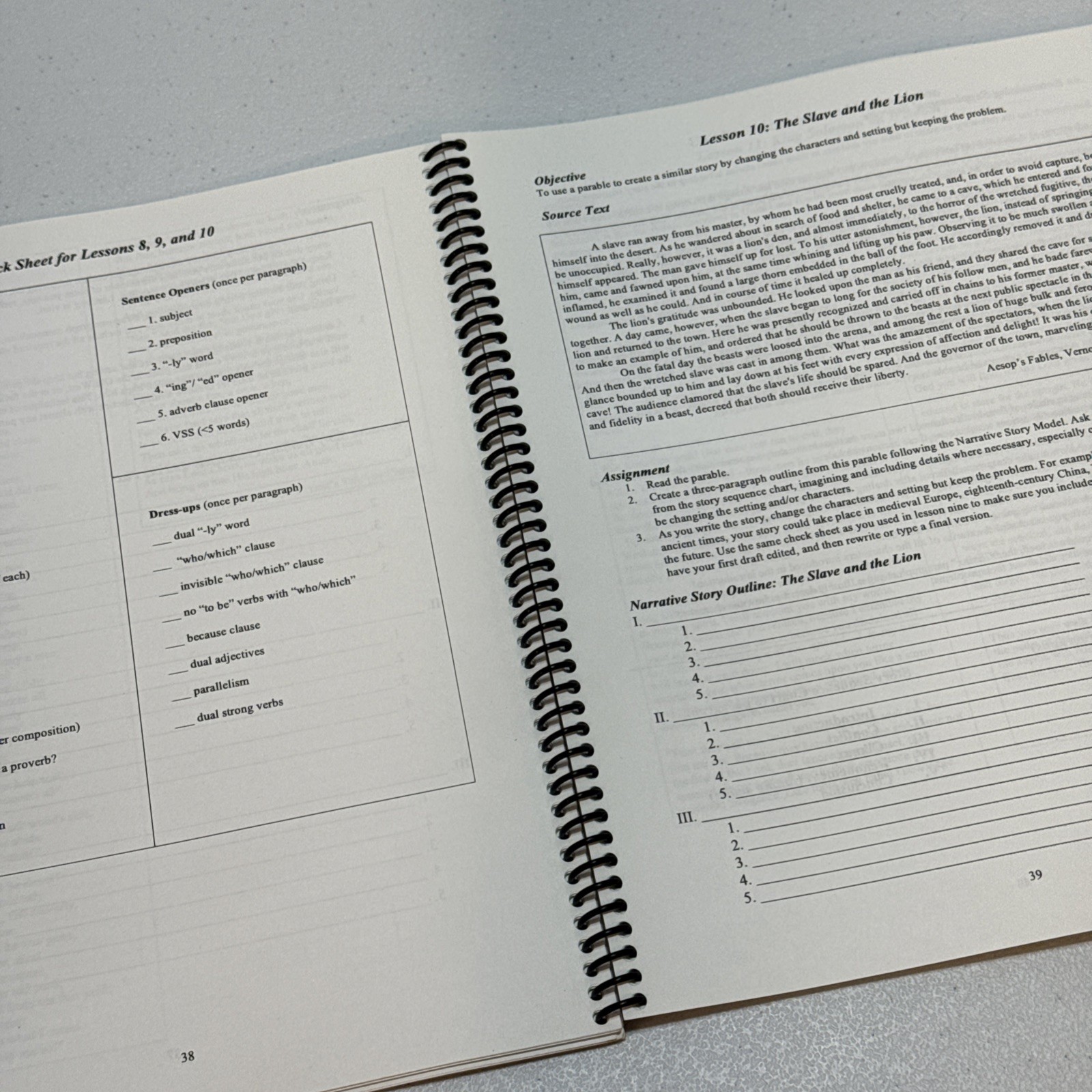 Classical Rhetoric through Structure and Style : Writing Lessons based on the…