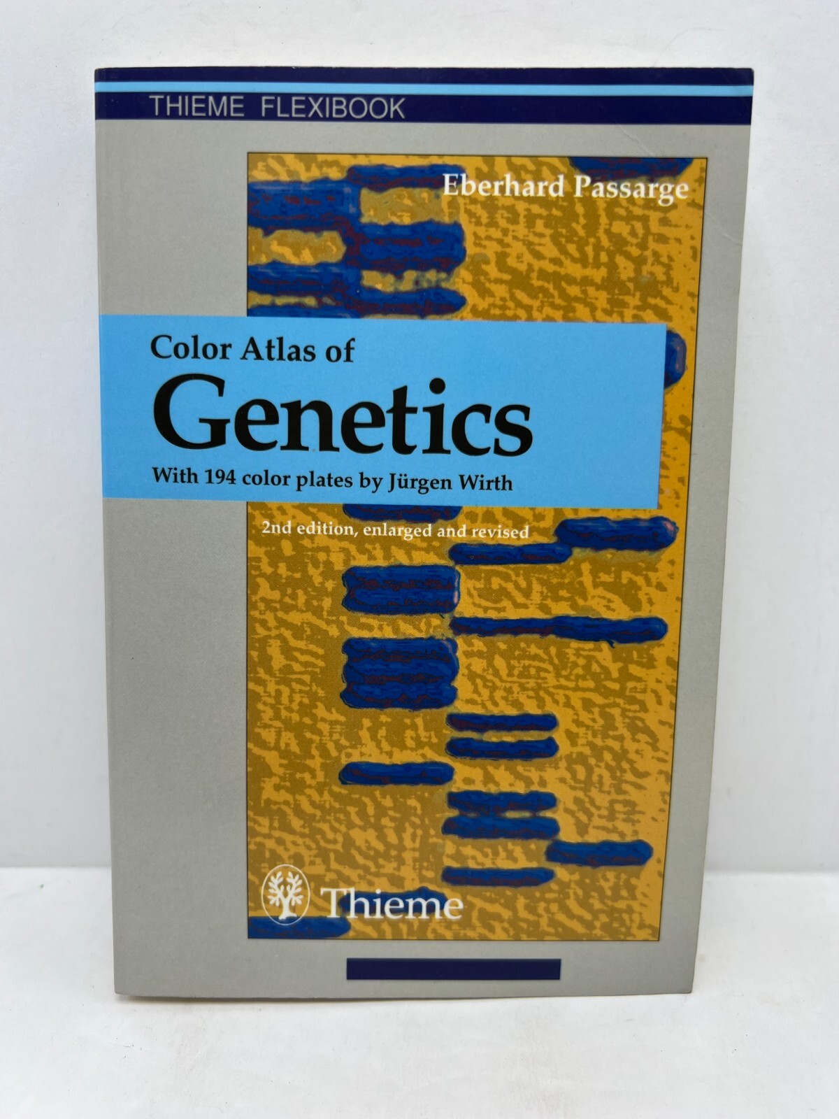 Thieme Flexibook Series: Color Atlas of Genetics by Eberhard Passarge (2001, PB)