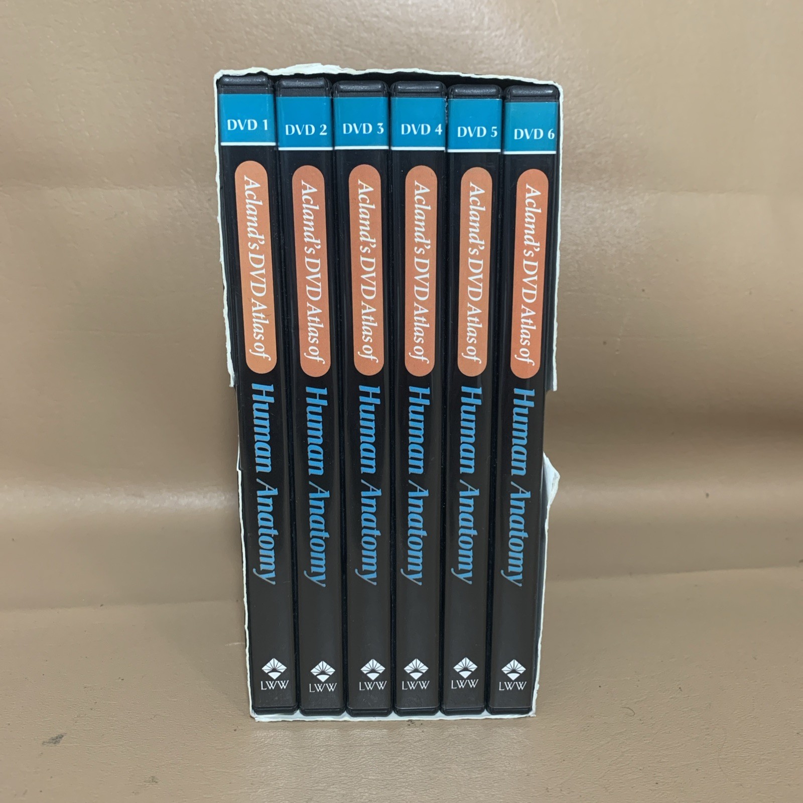 Acland’s DVD Atlas of Human Anatomy 6 DVD Set Robert Acland Medical Education