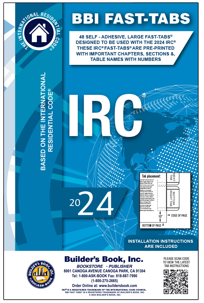 2024 International Residential Code (IRC) Fast-Tabs